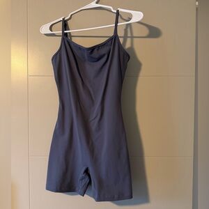 Garage M Navy Blue Activewear Romper